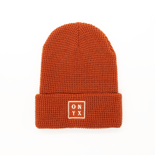 Box Logo Beanie (Rust)